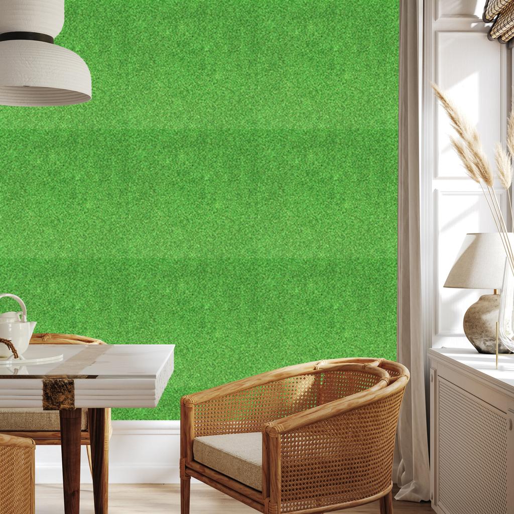 Glitter green wallpaper, green background for living room and bedroom 50x1000