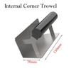 Stainless Steel Corner Trowel Drywall Corner Shaping Tool Putty Scraper Cement Finishing Construction Tool Putty Spatula