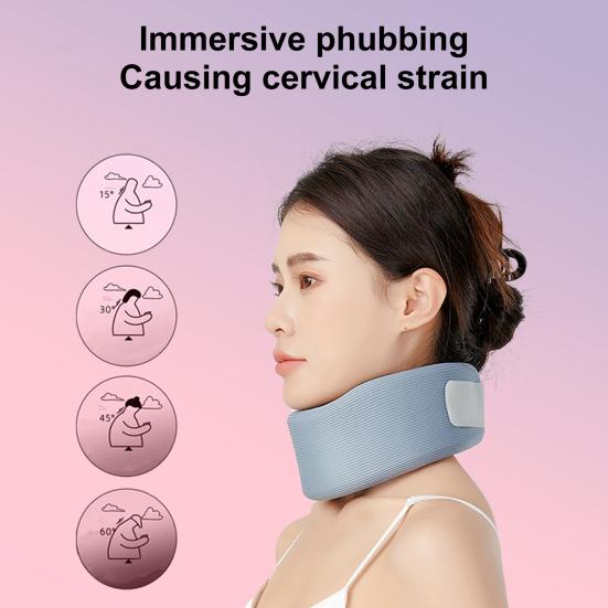 Yousheng шейный бандаж для шеи, боли в позвоночнике, облегчение давления, мягкая пена, дышащая, эргономичная поддержка шеи, обертывание для женщин и мужчин, универсальный шейный воротник, подарок на день рождения