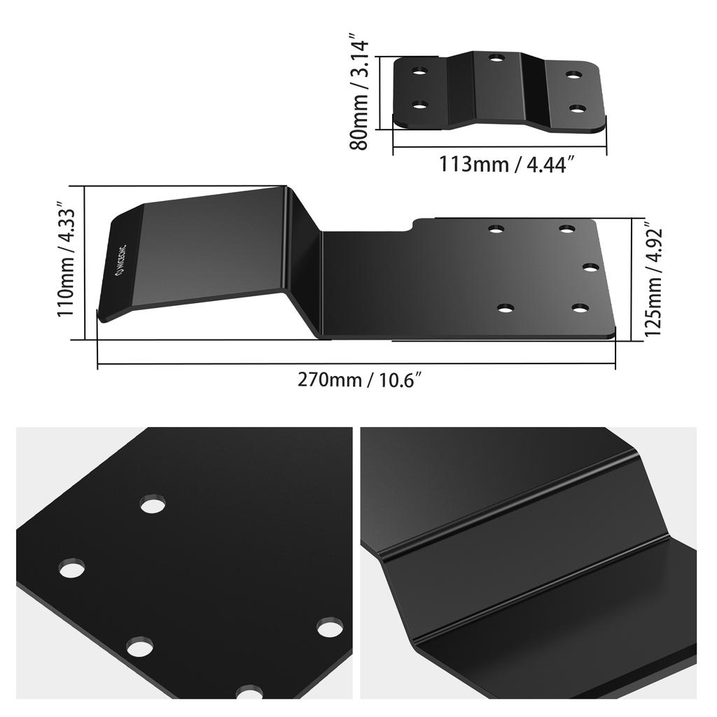 Motorcycle Rear Suspension Linkage Guard Cover for Yamaha Tenere 700 XTZ700 2019-2024 Tenere 700 Skid Plate Extension
