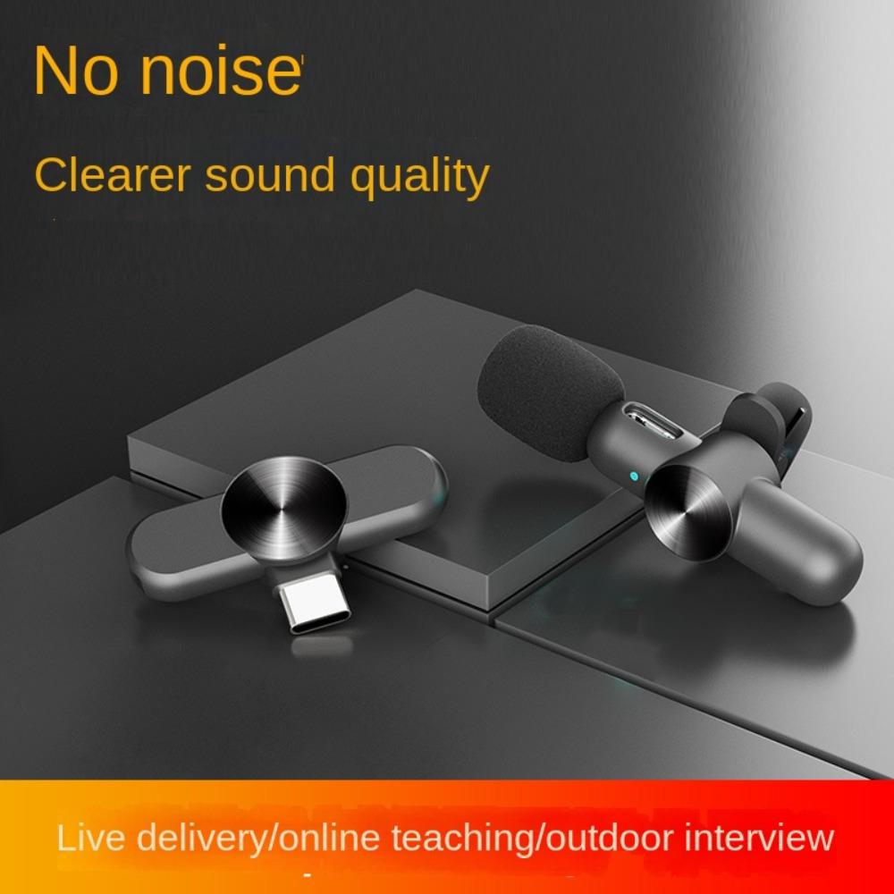 Шумоподавление K3 Мини петличный микрофон Беспроводной микрофон K3 Радио Прямая запись