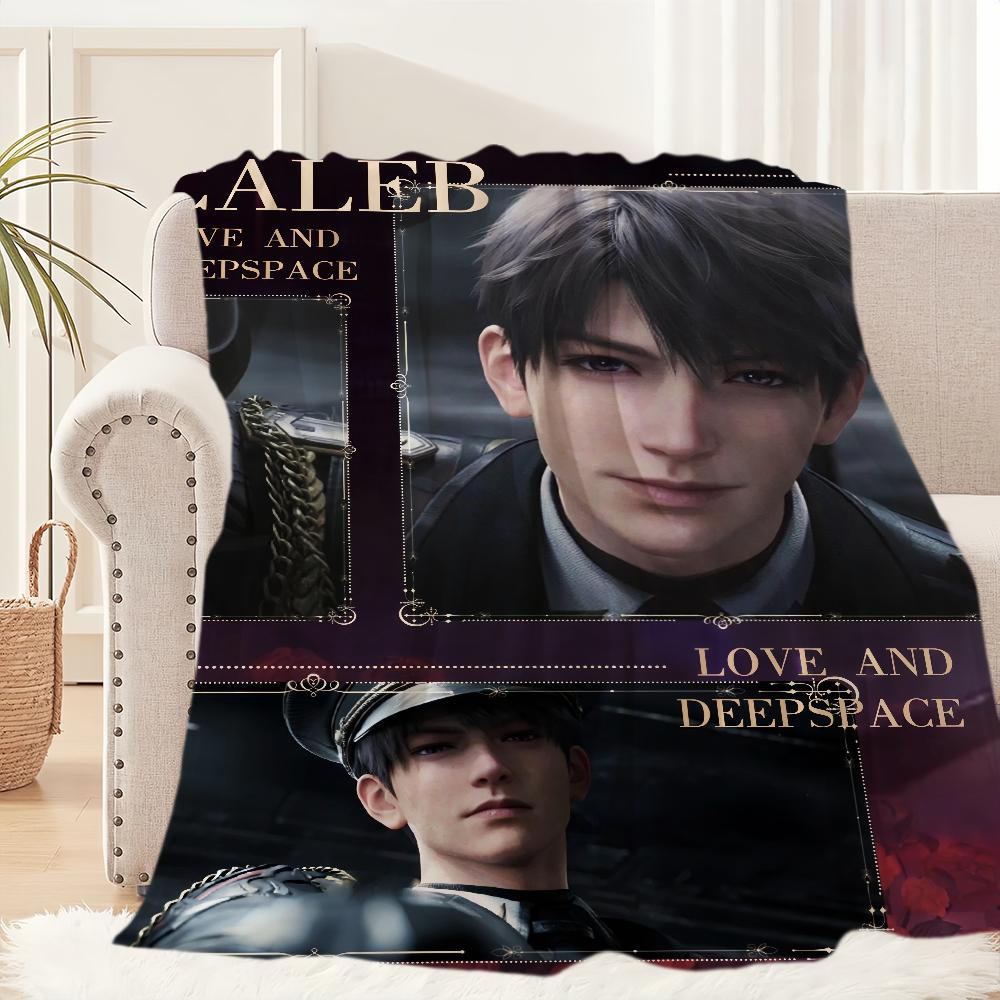 Игровые одеяла L-Love и Deepspace caleb Теплые Мягкие Плюшевые Одеяла для Сна Ковер для Дивана для Гостиной Офиса Спальни Дома Путешествий Подарки на День Рождения