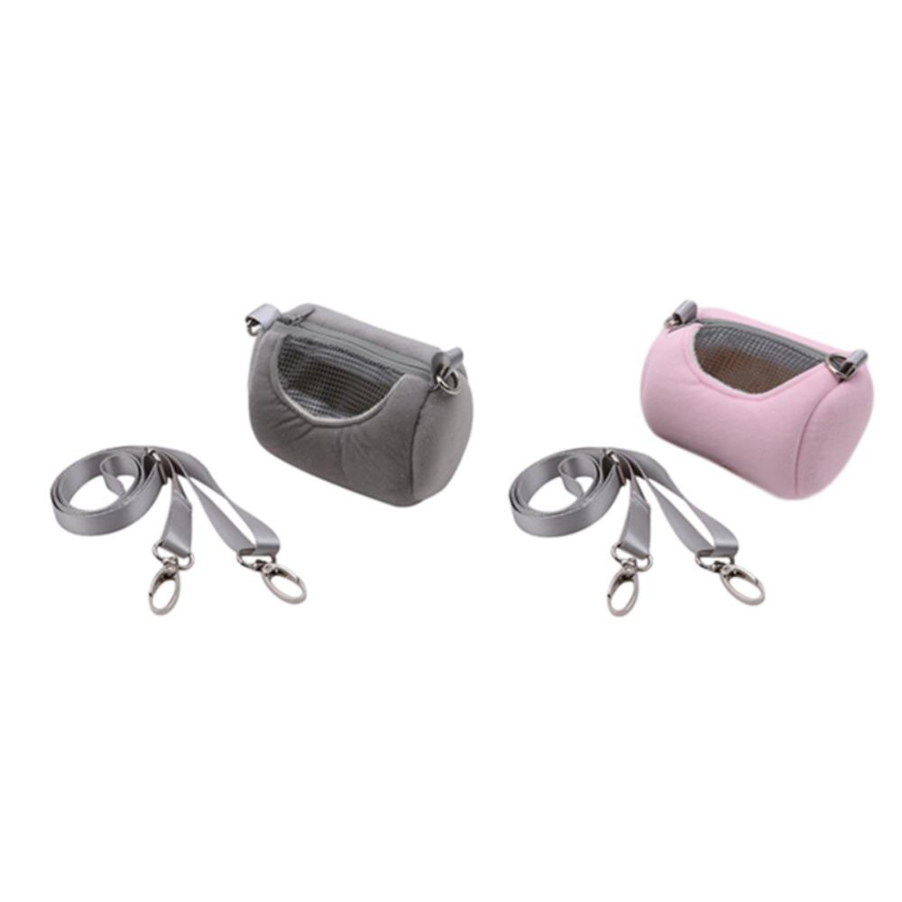 PCS Portable Guinea Pig Flannelette Shoulder Strap Pet Travel Bag Small Pet Hamster Carrier-Handbag