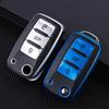 Leather Car Key Case Keys Full Cover Protection Shell Bag for VW Volkswagen Polo Tiguan Passat Golf Jetta Lavida Skoda Octavia