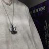 Couple Models Unisex Flash Camera Luminous Men Fashion Jewelry Music Pendant Sweater Chain Necklace