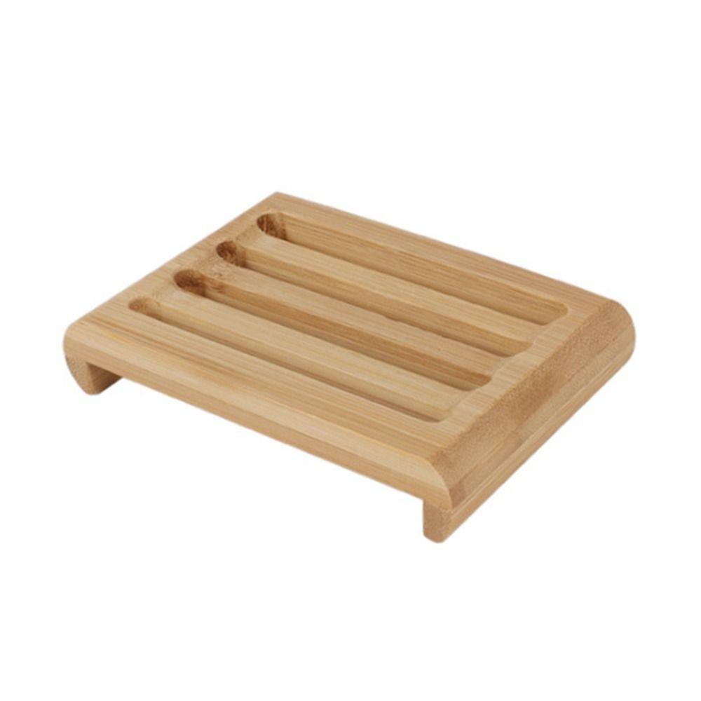 Multiple Styles Soap Box Bamboo Storage Rack Reusable Storage Box Home