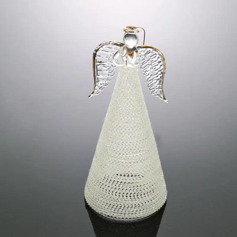 Angel Decoration Nordic Modern Simple Ornament Fashion High Borosilicate Glass Wings Study Living Room Home Creative Decoration