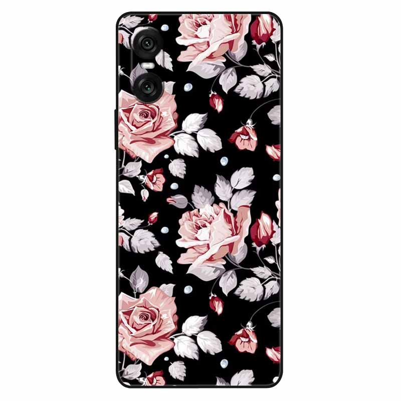 Чехол для Sony Xperia 10 VI Силиконовый Мраморный Мягкий Чехол Крутые Чехлы с Принтом Для Sony Xperia 1 VI Чехол IVI 10VI Модные Сумки