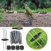 Садовые колышки скобы и прокладки U-образные садовые шпильки газонные ландшафтные скобы для защиты от сорняков и брезентов