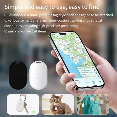 IOS Умная метка GPS-трекер Bluetooth Глобальный локатор Устройство отслеживания Искатель ключей Для iPhone Приложение Find My Кошелек Багаж Транспортные средства Домашнее животное