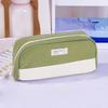 Cosmetic Pouch Pencil Bag Large Capacity Storage Bag Simple Stationery Bag  Office