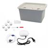 Indoor 6 Holes Hydroponic System Soilless Cultivation Plant Nursery Box Grow Kit