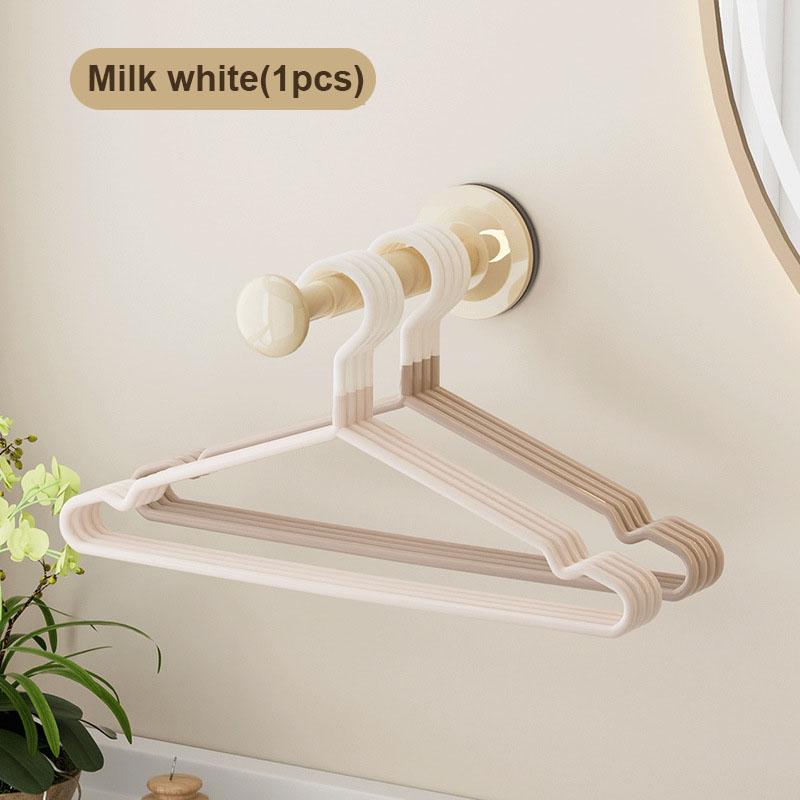 No Drill Suction Cup Hanger Storage Rack Retractable Adjustable Durable Space-Saver For Home Office Organization