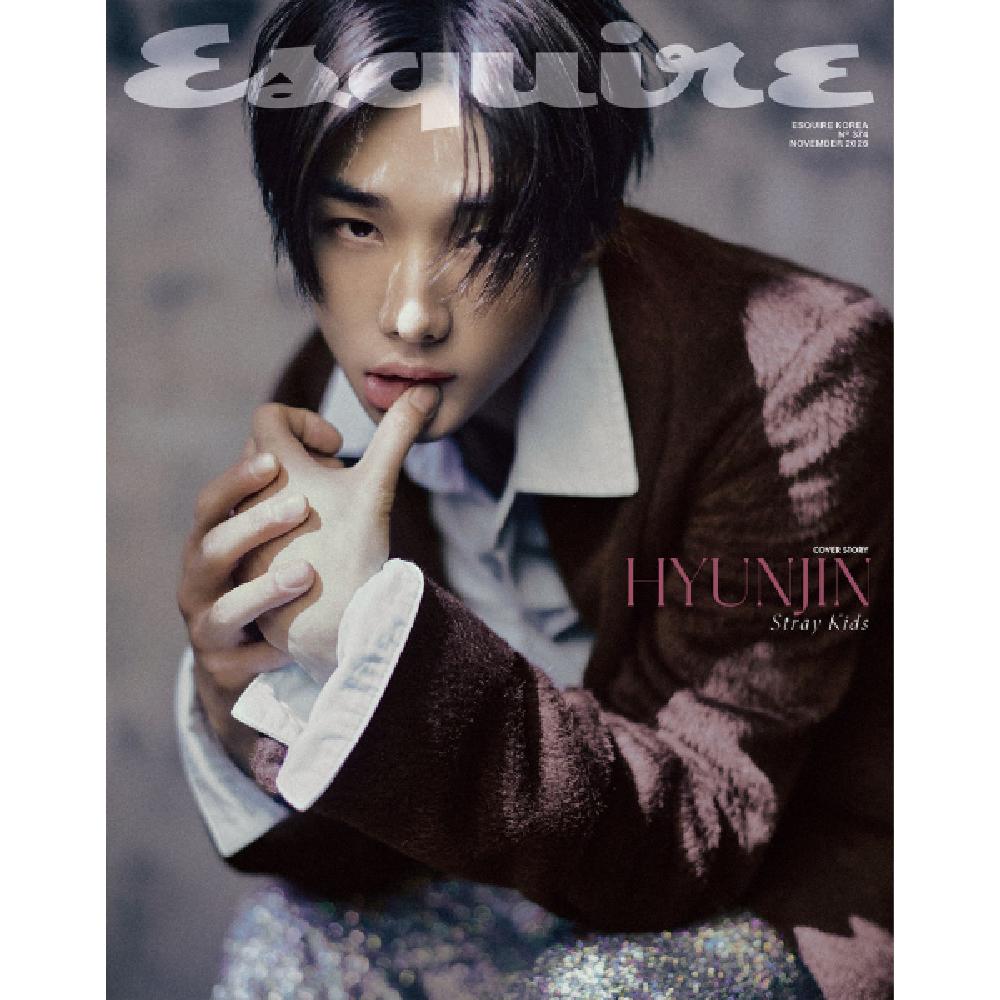 Предзаказ журнала ESQUIRE Ноябрь 2026 HYUNJIN из Stray Kids на обложке