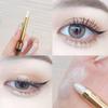 SHAQINUO Двухсторонний глянцевый карандаш для век: Перламутровый, матовый, осветляющий, водостойкий, устойчивый к поту, эффект шелкопряда для век одним касанием.