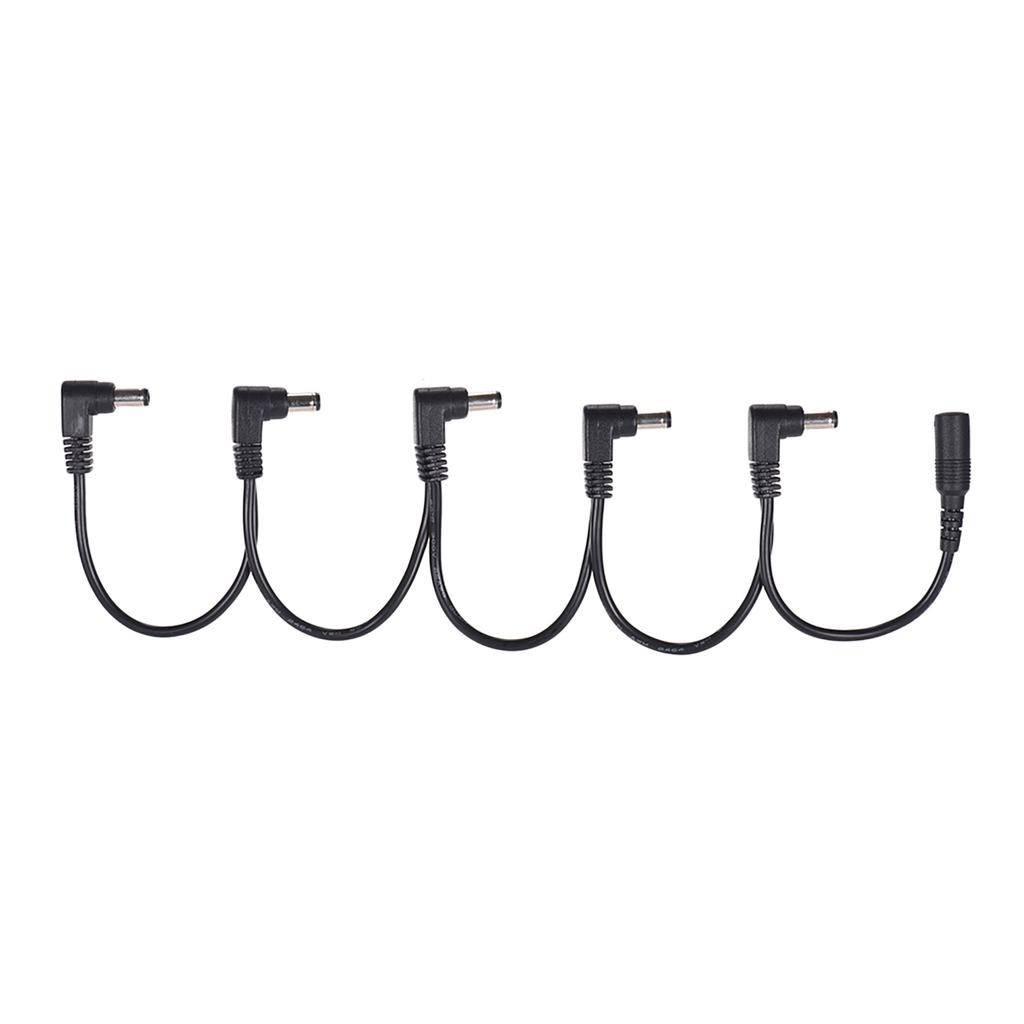 JOYO CM-24 Гитарные эффекты, силовой кабель, разветвитель шнура, 5 способов, гирляндное соединение для постоянного тока 9 В, гитарные басовые эффекты