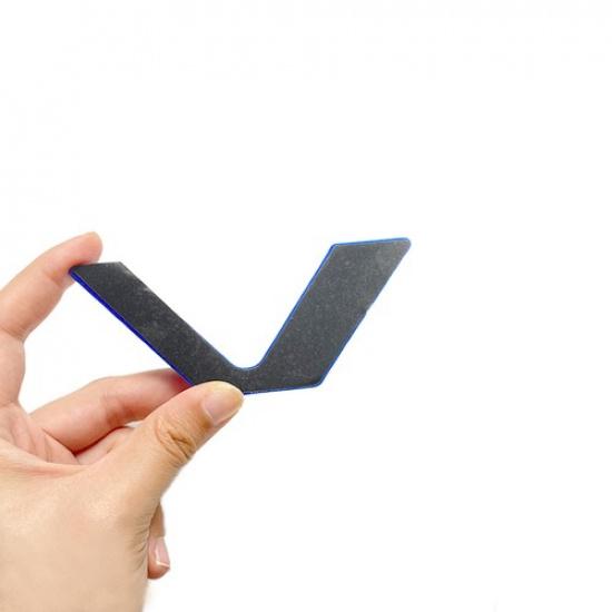 - Синяя глянцевая передняя решетка буквы erts Для Silverado 1500