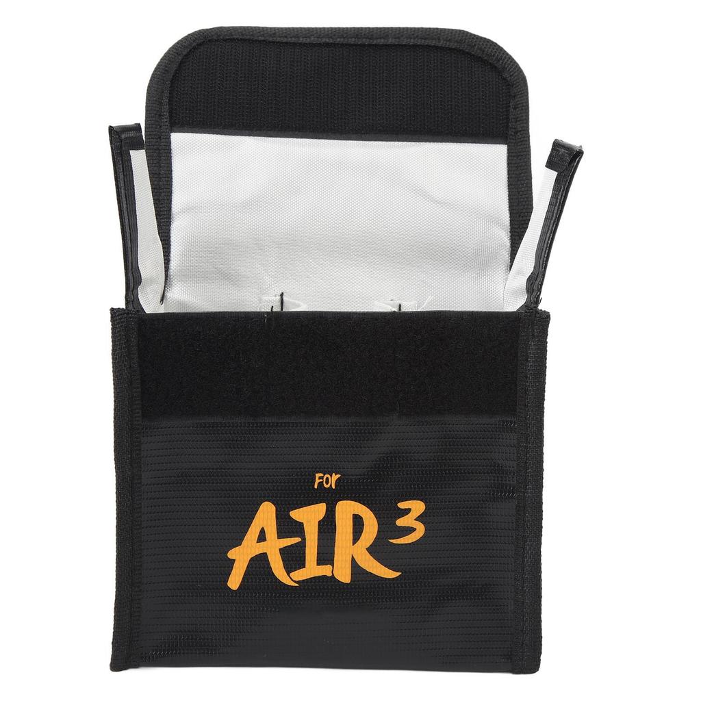 Аккумуляторная безопасная сумка с антирадиационной огнестойкой застежкой-липучкой для литиевых батарей, взрывобезопасная