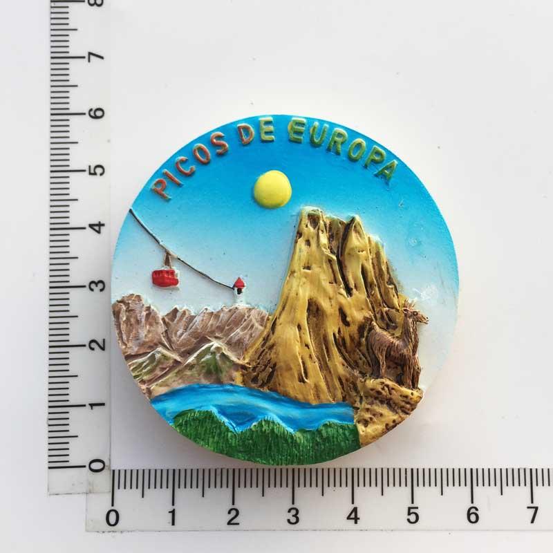 3D Польша Франция Австрия Швейцария Греция Великобритания Смола Магнит на Холодильник Ручная Роспись Холодильник Магнитные Наклейки Туристическое Ремесло Коллекция Украшения