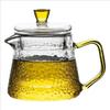 Hammer Patterned Glass Teapot Heat-resistant Transparent Filtering Kung Fu Tea Making