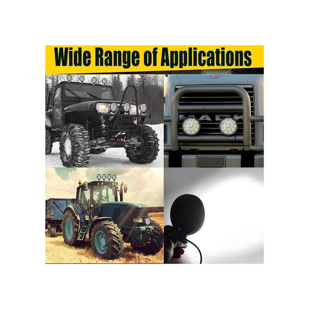 APSMOTIV Tractor Work Light 12v Working Lamp with Bulb Compatible With Various JCB Models JCB 3CX 3C 3DX 4CX 4DX 2C 2CX Work Light Oval