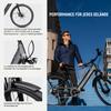 Электровелосипед DERUIZ Quartz 28'' с мотором 250 Вт Городской Ebike - Аккумулятор 48 В 13,4 Ач, Запас хода до 161 км, Гидравлические тормоза, Датчик крутящего момента, 8 скоростей, Грузоподъемность 130 кг
