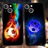 Футбольный ударопрочный для iPhone 15 14 13 12 11 Pro Max X XR 8 7 Plus SE2020 Чехол для телефона Крышка для iPhone X XR XS Max Корпус Capas
