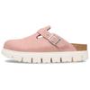 Boston Chunky Износостойкие Сандалии Birkenstock Женские Розовые Узкие 1031255