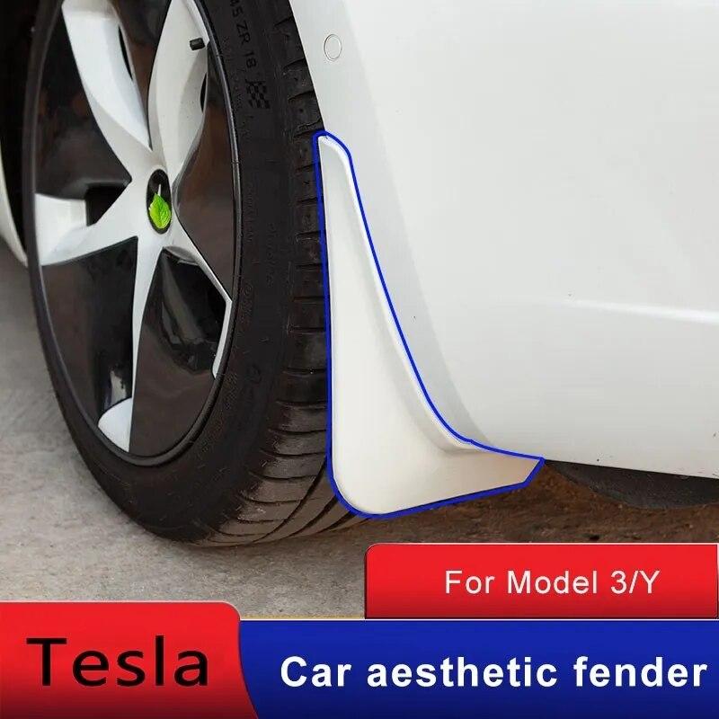 4 шт. автомобильные брызговики для Tesla Model 3 Model Y, брызговики, крыло переднего и заднего колеса, брызговик для Model3 ModelY Fender