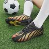 Футбольные бутсы кожаные с длинными шипами для молодежи