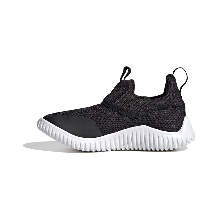 adidas Rapidazen Кроссовки для бега Низкие с круглым носком, нескользящие и дышащие, Черно-белые, для детей 3-7 лет FV2607