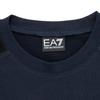 Emporio Armani FW24 Серия EA7 Однотонная Толстовка с Принтом Логотипа и Букв с Круглым Вырезом и Длинным Рукавом Мужская толстовка Темно-Синий 6DPM11-PJOGZ-1562