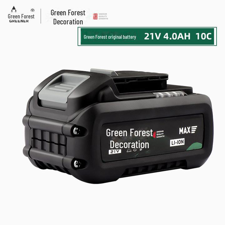 Оригинальное зарядное устройство для литиевых аккумуляторов Green Forest Master 21 В для ручной дрели, угловой шлифовальной машины, электрического гайковерта и дрели-пистолета