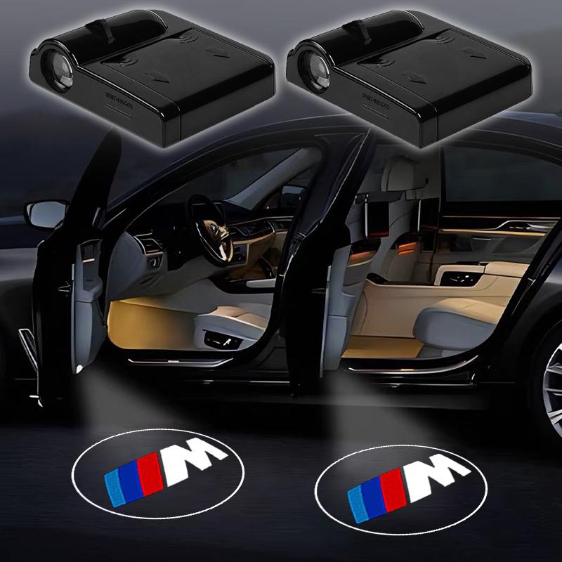 Для BMW M Sport M2 M3 M4 M5 M6 E46 E90 E60 F10 F30 E39 E36 F20 E87 Модные приветственные огни для дверей автомобиля, проекционные огни с логотипом