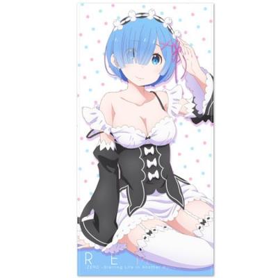Жизнь в ином мире от Zero Rem Doki Doki Большое полотенце 120 x 60 см Re прибл.
