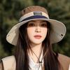 Дышащая шляпа от солнца для женщин - складная, с широкими полями и отверстием для хвоста, кепка для рыбалки с защитой от ультрафиолета для активного отдыха на природе