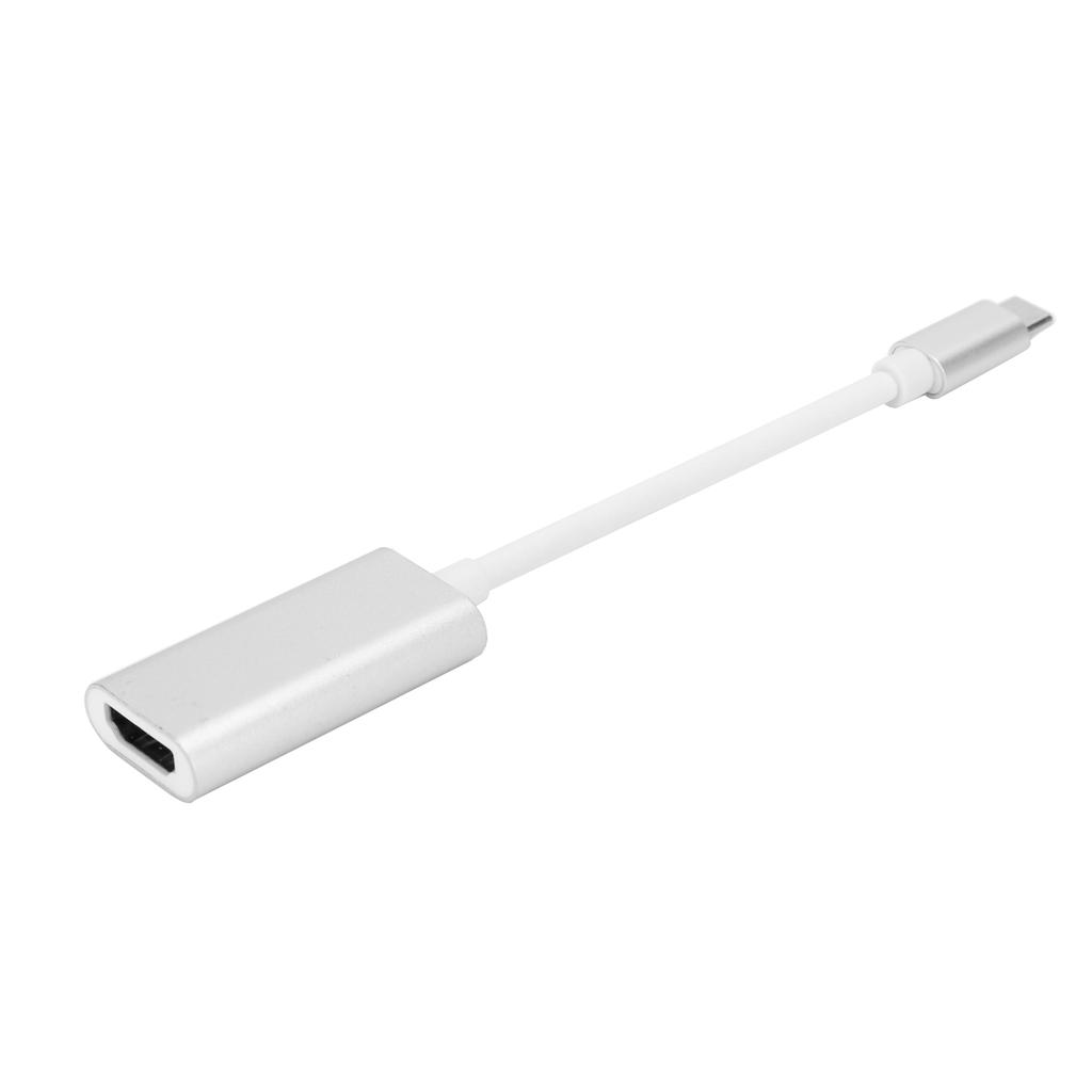 USB 3.1 Type C Adapter Type C To HDMI TV Video Converter for PC Laptop Computer Mobile PhoneSilver