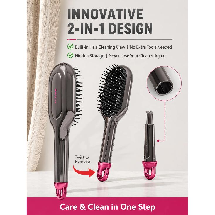 Air Cushion Hair Brush Scalp Massage Comb Anti-static Detangling Hairbrush for Wet Dry Curly Straight Hair Salon Styling Tool