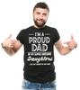 Гордый Папа Дочерей Футболка Отец Дочери Футболка Ко Дню Отца Подарок Папе Футболка
