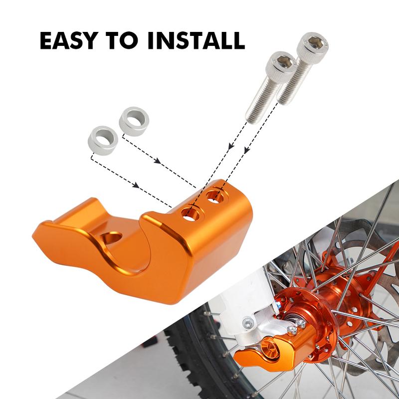 NICECNC For KTM EXC 300 SX 125 250 EXC-F 350 400 SXF 450 XCW 500 530 XC XCF 2003-2014 Aluminum Fork Shoes Guard Cover Protector