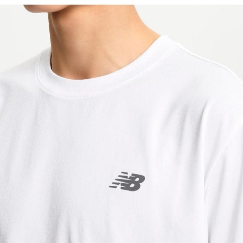 New Balance Футболка с коротким рукавом Nqj Nbnee22623 10 Uni Frozen Cool Big Logo Футболка с коротким рукавом