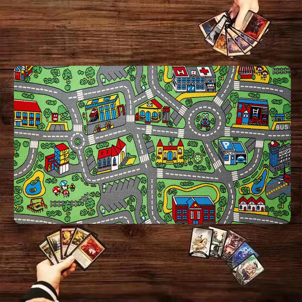 Игровой коврик «Магия на улицах» Коврик для мыши Декор для игровой установки Настольный коврик для офиса Игровые аксессуары Ковер Коврик для клавиатуры и мыши