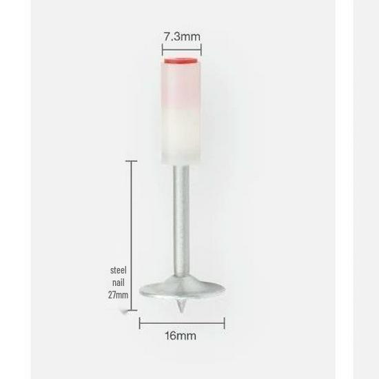 Мини-потолочная пластина 7,3 мм с гвоздем и трубным зажимом