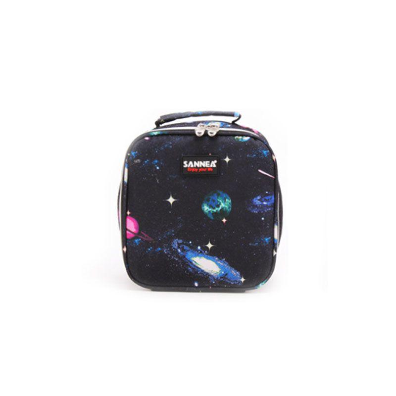 Премиальная многоразовая термосумка для школьного обеда, водонепроницаемая сумка-тоут из ткани Оксфорд для детей