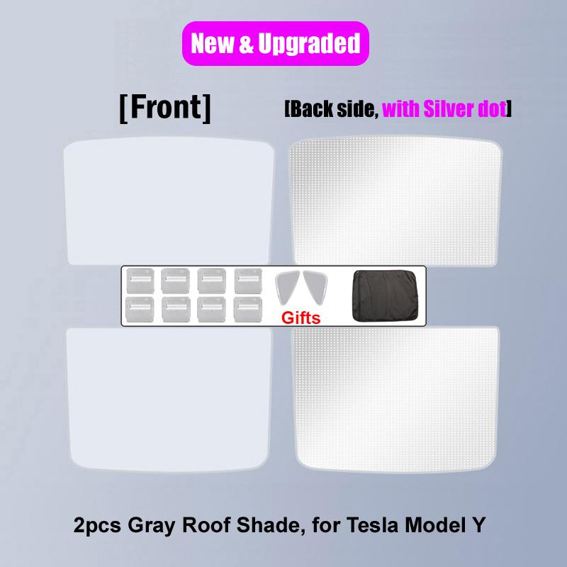 Модернизируйте солнцезащитные шторки для Tesla Model 3 Y 2023. Солнцезащитная шторка на стеклянной крыше. Передний задний люк на крыше. Ветровое стекло. Защитная шторка на крыше. Защитная сетка.