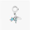 PAndora Fish  Sea Turtle   Conch Triple Pendant And Dangle 791697c01