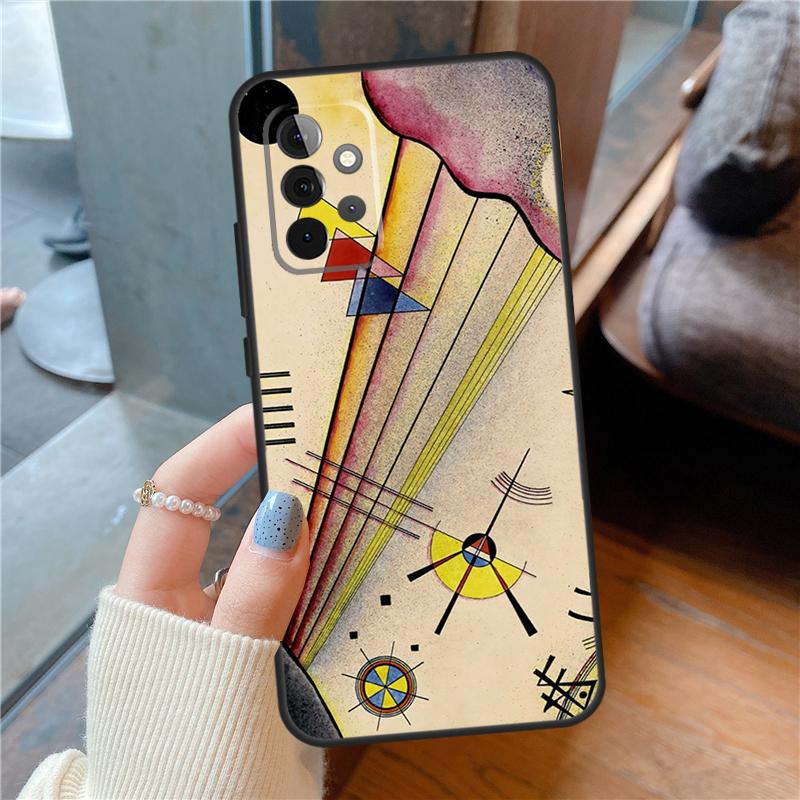 Wassily Kandinsky Abstract Phone Case For Samsung Galaxy A54 A34 A14 A13 A33 A53 A73 A12 A22 A32 A52 A72 A51 A71 Cover Coque