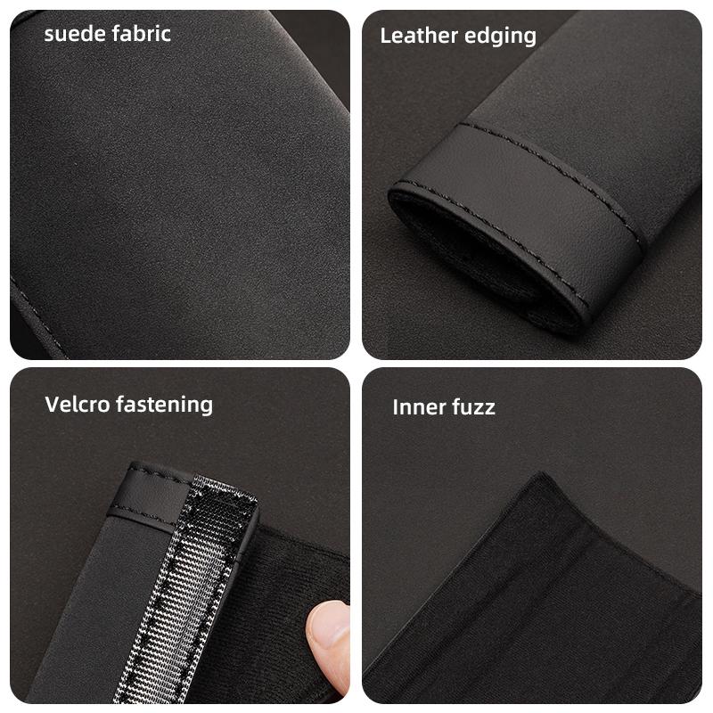 2PCS Car Seat Belt Pad Cover Suede Soft Car Shoulder Pad for BMW M E28 F40 F10 F30 E87 E90 50th F20 E46 E92 E91 E60 E70 E39 E36 gjbn47