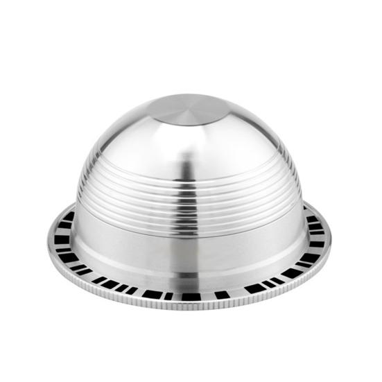 Многоразовые кофейные капсулы из нержавеющей стали для Nespresso VertuoPlus Заправляемые капсулы для машин VertuoLine Экономящие деньги кофейные капсулы
