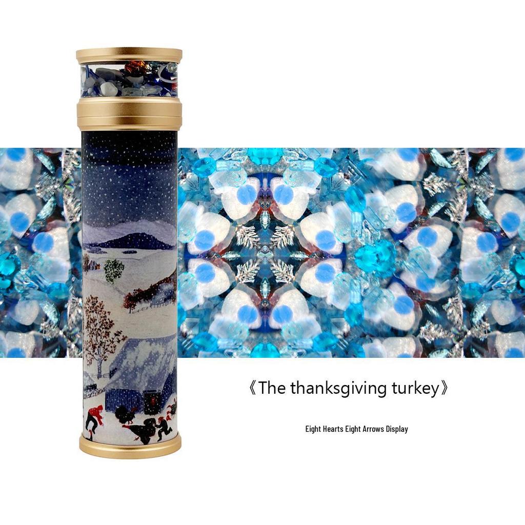 Grandma Moses Art Kaleidoscope Prism - Handmade Collectible Birthday Gift